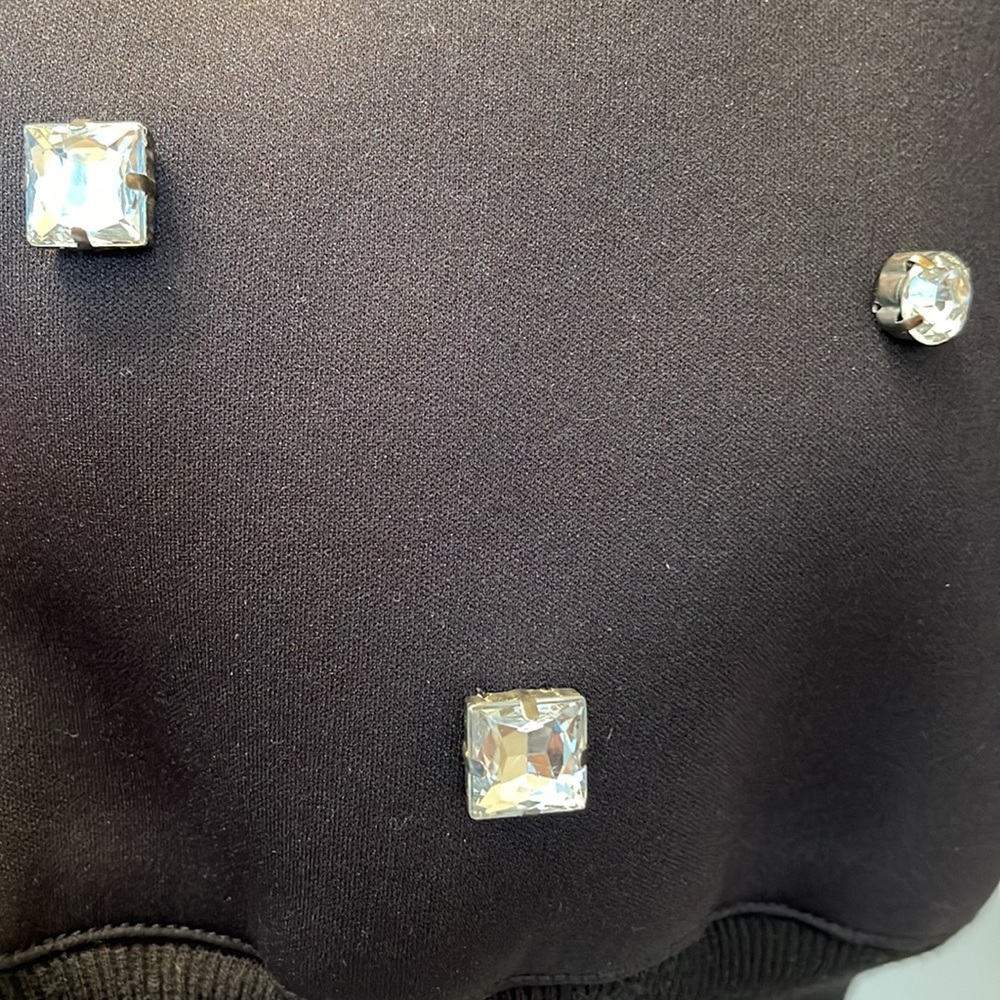 Leith Scuba Rhinestone Bomber Jacket - Picture 5 of 6